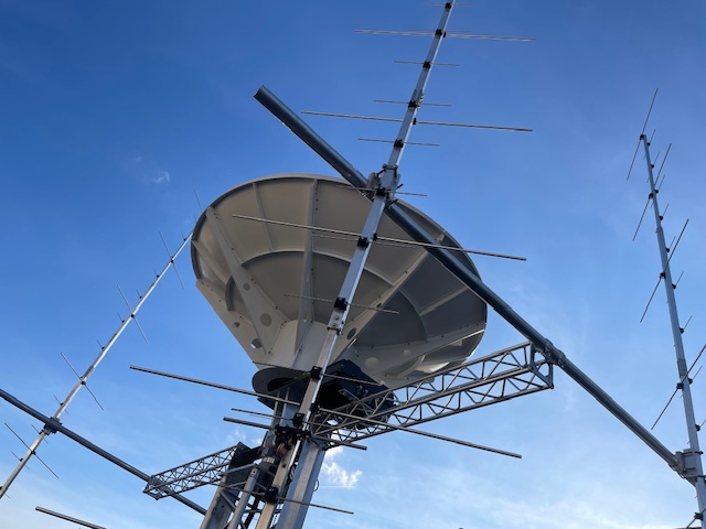 Adrelys AGS-3 ground station example setup - Nanterre